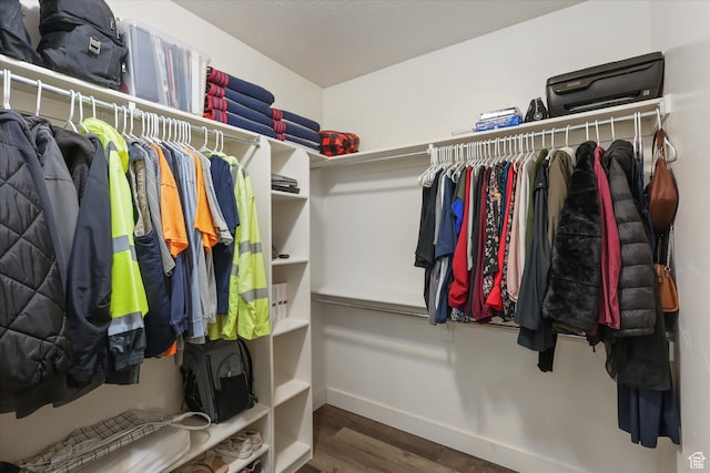 2153 N Springtime Dr, Saratoga Springs, UT 84045 - walk in closet with wood finished floors