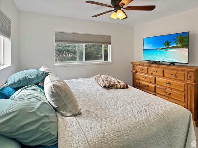 886 E Hillcrest Dr, Springville, UT 84663 - bedroom featuring ceiling fan