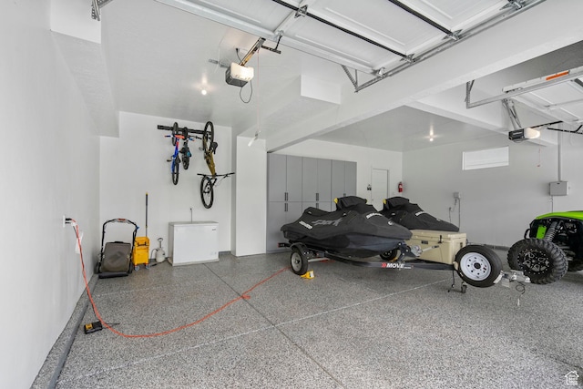 2862 S Preening Way, Saratoga Springs, UT 84045 - garage featuring a garage door opener