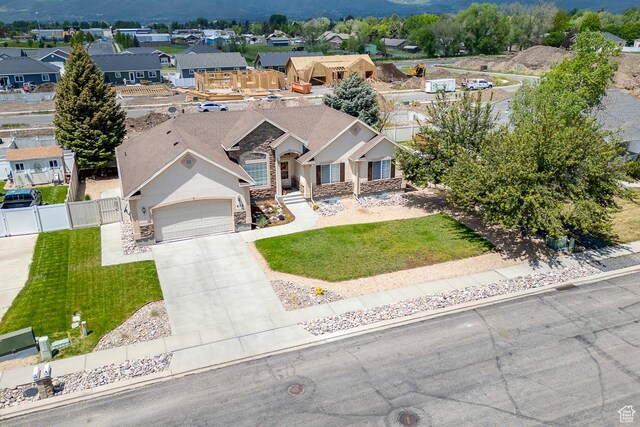 676 S 620 E, Heber City, UT 84032 - aerial perspective of suburban area