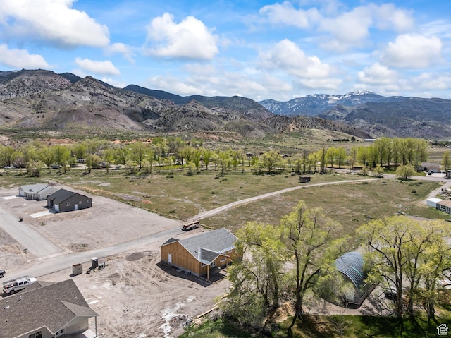 193 N 420 E, Monroe, UT 84754 - birds eye view of property featuring a mountain view