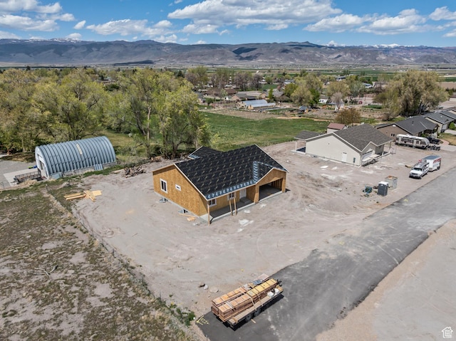 193 N 420 E, Monroe, UT 84754 - drone / aerial view with a mountain view and a residential view