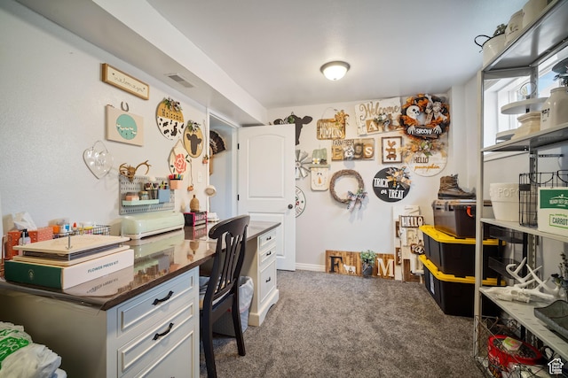 537 E 650 N, Roosevelt, UT 84066 - office with visible vents and carpet flooring