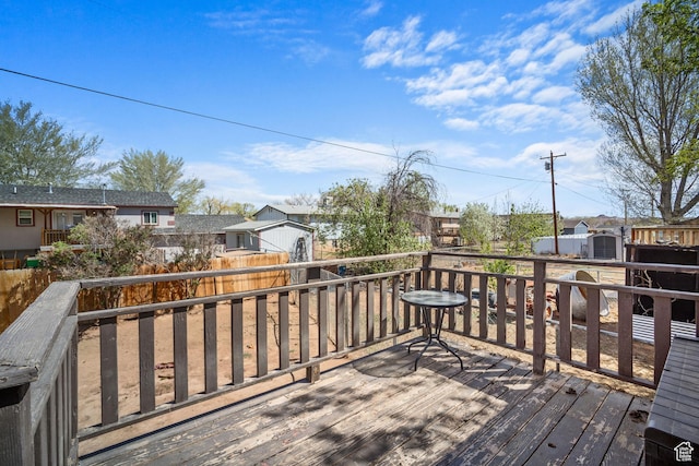 537 E 650 N, Roosevelt, UT 84066 - deck featuring fence private yard and a residential view