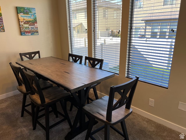 272 W 680 N, Centerville, UT 84014 - dining space with carpet flooring and baseboards