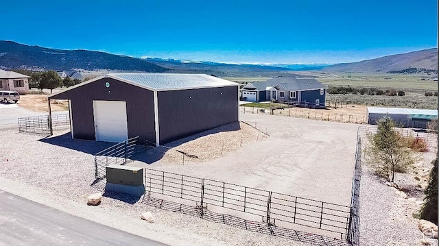 4718 E Cougar Run S, Ut, UT 84629 - exterior space with a mountain view and fence