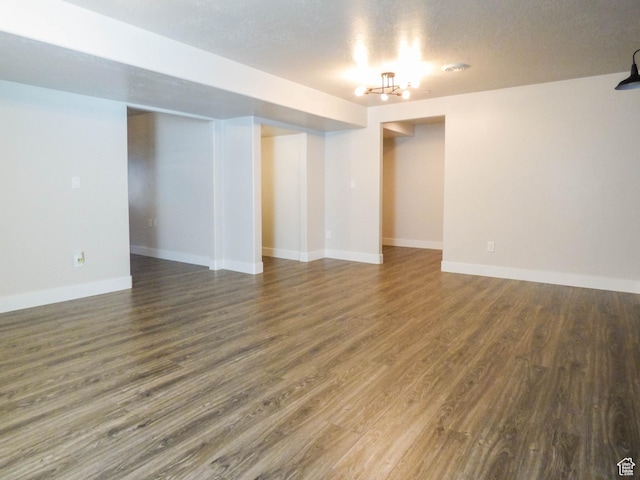 4718 E Cougar Run S, Ut, UT 84629 - interior space featuring wood finished floors and baseboards