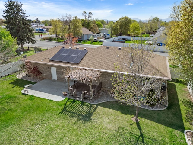 428 N 100 W, Santaquin, UT 84655 - drone / aerial view featuring a residential view
