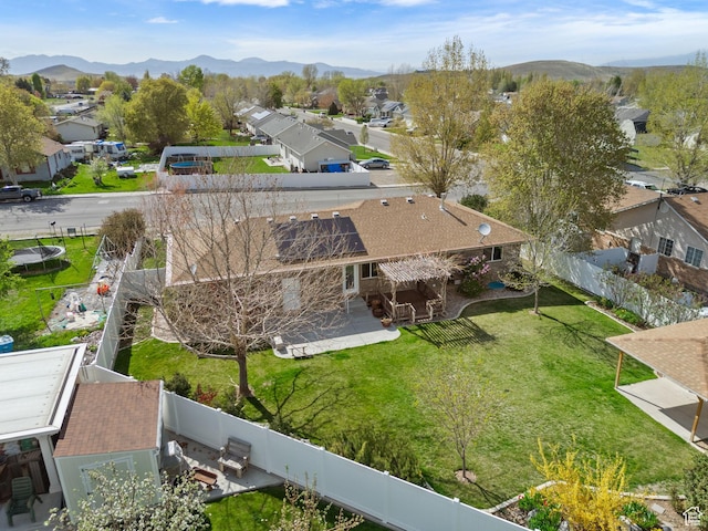 428 N 100 W, Santaquin, UT 84655 - drone / aerial view featuring a residential view and a mountain view