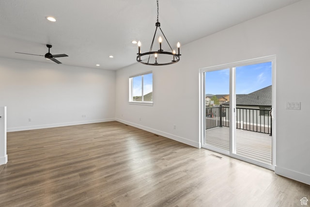 1169 N 200 E, Nephi, UT 84648 - spare room with recessed lighting, visible vents, and baseboards
