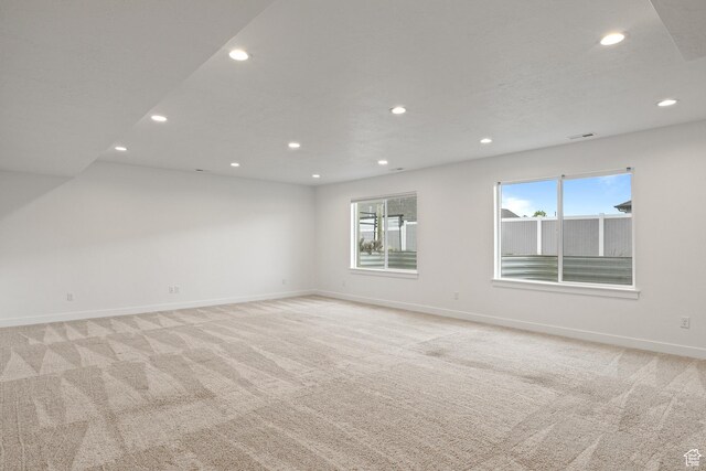 1169 N 200 E, Nephi, UT 84648 - empty room with recessed lighting, light colored carpet, and baseboards