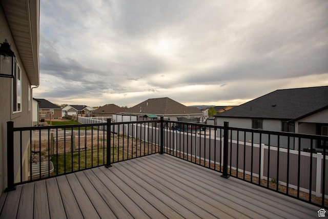 1169 N 200 E, Nephi, UT 84648 - wooden terrace featuring a residential view