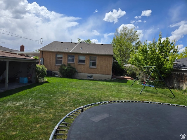 5841 S 129 W, Murray, UT 84107 - view of yard featuring central air condition unit