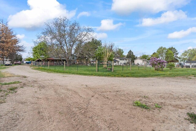 3168 W 1300 N, Clinton, UT 84015 - exterior space with fence and a yard