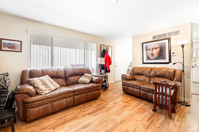 4222 S 1100 E, Millcreek, UT 84124 - living area with visible vents and light wood-style floors