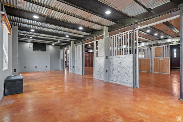 view of stable