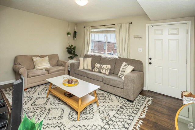 556 W 800 N Unit 15, Provo, UT 84601 - living room featuring wood finished floors and baseboards