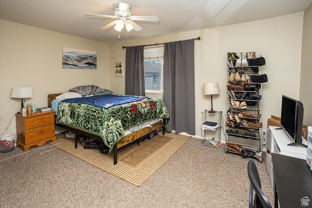 556 W 800 N Unit 15, Provo, UT 84601 - carpeted bedroom featuring ceiling fan