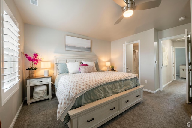 4947 W Calton Ln, South Jordan, UT 84009 - carpeted bedroom featuring baseboards, visible vents, and multiple windows