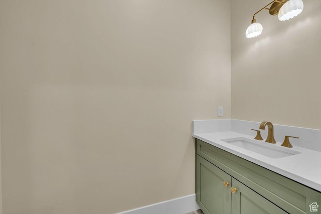 1907 S 950 W, Hurricane, UT 84737 - bathroom featuring baseboards and vanity