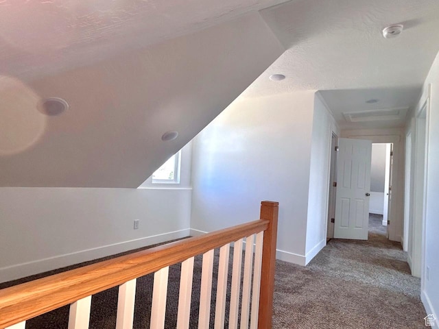 991 N 2500 W, Vernal, UT 84078 - hall with an upstairs landing, carpet, and baseboards