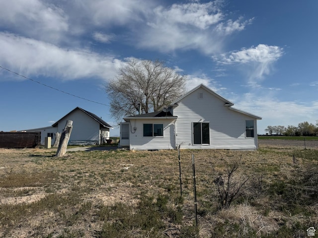 view of rear view of house