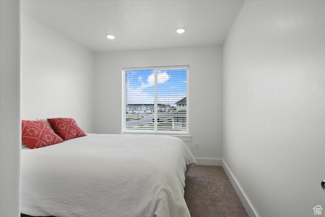 574 W 500 N, Smithfield, UT 84335 - bedroom featuring baseboards, recessed lighting, and carpet