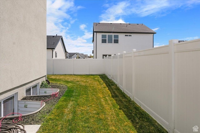 574 W 500 N, Smithfield, UT 84335 - view of yard featuring a fenced backyard