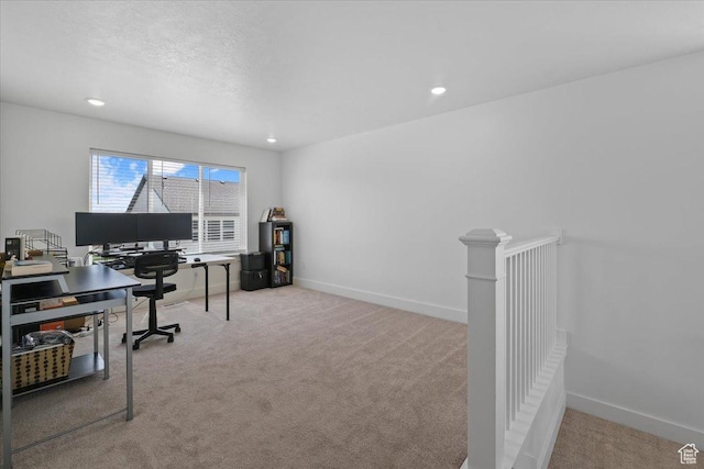 574 W 500 N, Smithfield, UT 84335 - carpeted office space with recessed lighting and baseboards