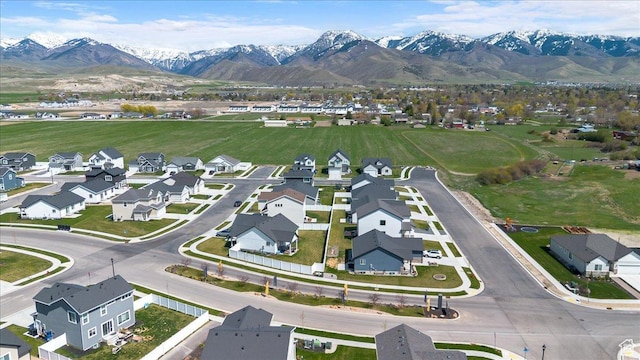 574 W 500 N, Smithfield, UT 84335 - birds eye view of property with a mountain view and a residential view