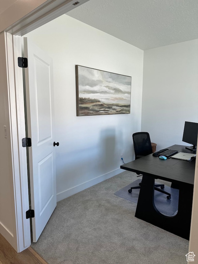 5409 N Orville St Unit 414, Eagle Mountain, UT 84005 - office space featuring baseboards, carpet floors, and a textured ceiling