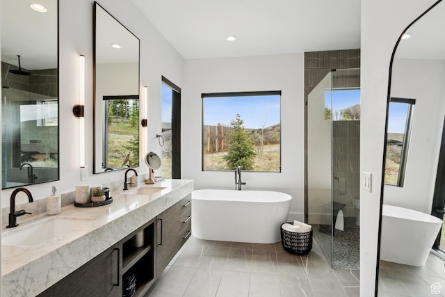 4014 Aspen Camp Loop, Park City, UT 84098 - bathroom with a shower stall, plenty of natural light, and a sink