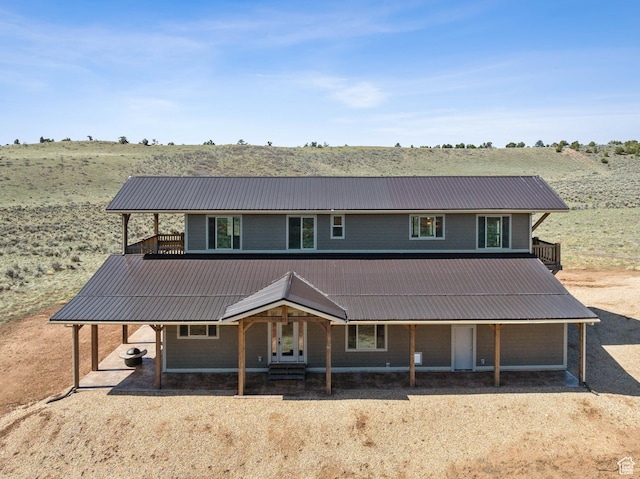46997 W Thunder Ridge Rd, Fruitland, UT 84027 - farmhouse with metal roof