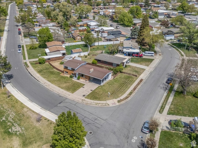 8323 S Adams St, Midvale, UT 84047 - aerial perspective of suburban area