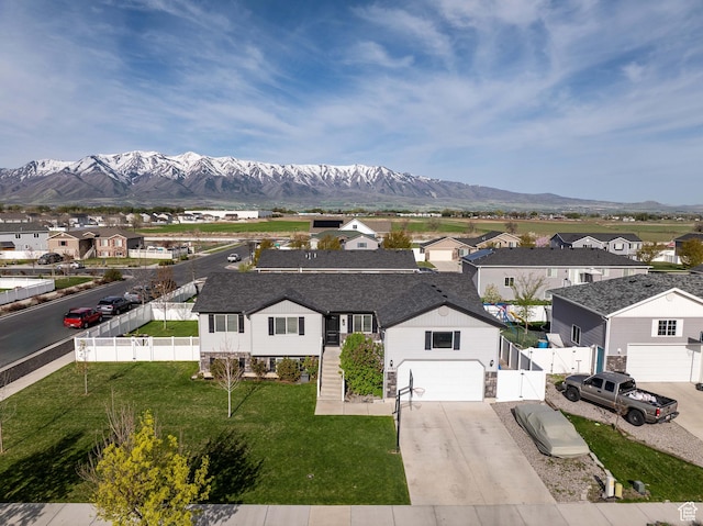 2783 S 1100 W, Nibley, UT 84321 - birds eye view of property featuring a residential view and a mountain view
