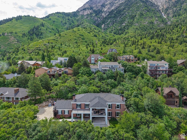 4545 S Abinadi Rd, Salt Lake City, UT 84124 - aerial view of a forest and a mountain backdrop