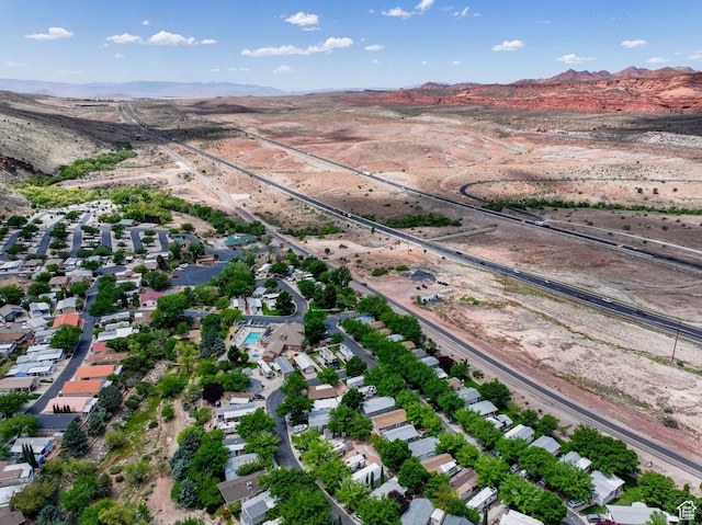 54 Cottonwood Ln, Hurricane, UT 84737 - aerial view featuring a mountain view