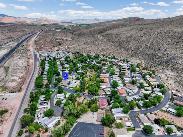 54 Cottonwood Ln, Hurricane, UT 84737 - bird's eye view with a mountain view