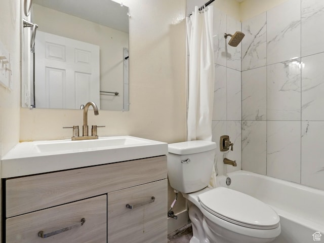 302 34th St, Ogden, UT 84401 - bathroom with toilet, shower / tub combo, and vanity