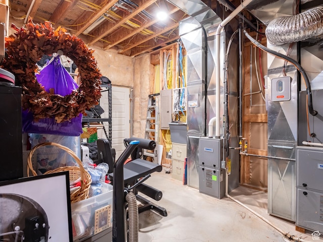 641 W 500 S, Midway, UT 84049 - view of unfinished basement