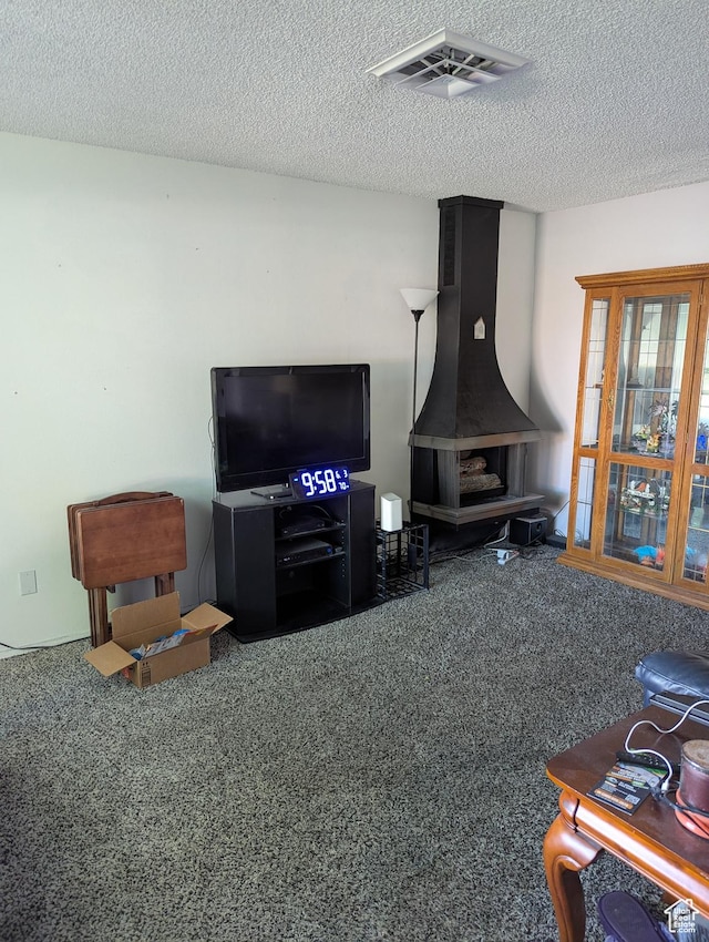 3937 S Lamplighter Way Unit 23, Riverdale, UT 84405 - living area with carpet flooring and a textured ceiling
