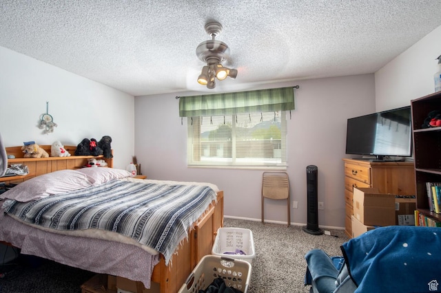 3937 S Lamplighter Way Unit 23, Riverdale, UT 84405 - carpeted bedroom featuring a textured ceiling