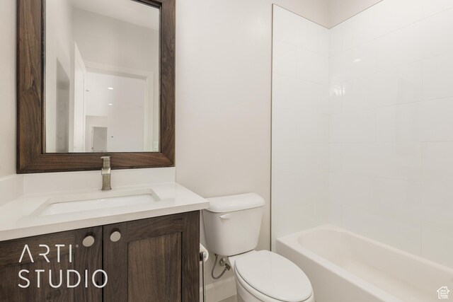 309 W Blue Quartz Dr, Washington, UT 84780 - full bathroom with toilet and vanity