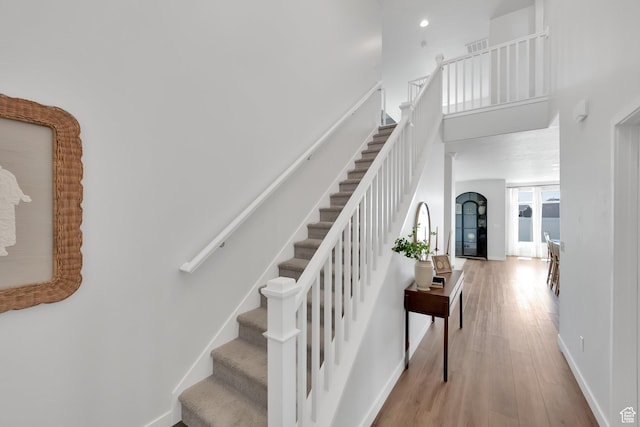 315 W 910 S, American Fork, UT 84003 - stairway with wood finished floors and baseboards