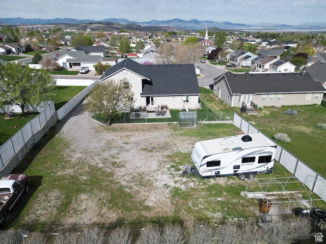 577 S 500 E, Santaquin, UT 84655 - drone / aerial view with a residential view and a mountain view