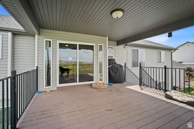 9457 N 4800 W, Elwood, UT 84337 - view of deck