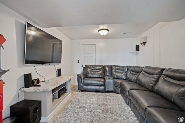 9457 N 4800 W, Elwood, UT 84337 - living area featuring light wood-style floors, visible vents, and baseboards