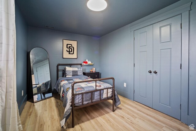 9457 N 4800 W, Elwood, UT 84337 - bedroom with light wood finished floors and visible vents