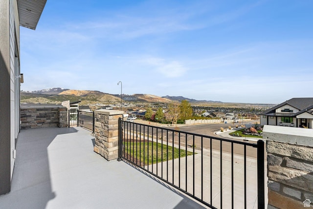 6593 W Bonnie Jean Ln Unit 13, Herriman, UT 84096 - balcony featuring a mountain view