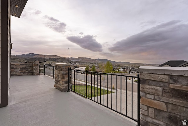 6593 W Bonnie Jean Ln Unit 13, Herriman, UT 84096 - balcony featuring a mountain view